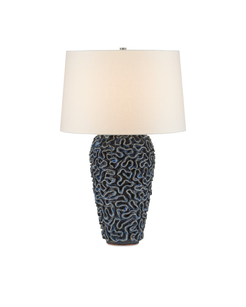 Milos Blue Table Lamp