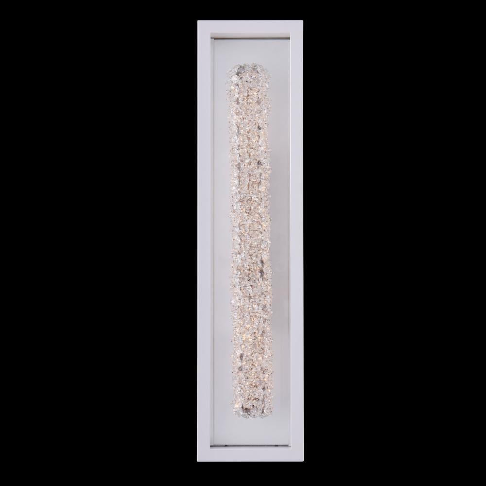 Lina Esterno 27 in Outdoor Wall Sconce WHITE