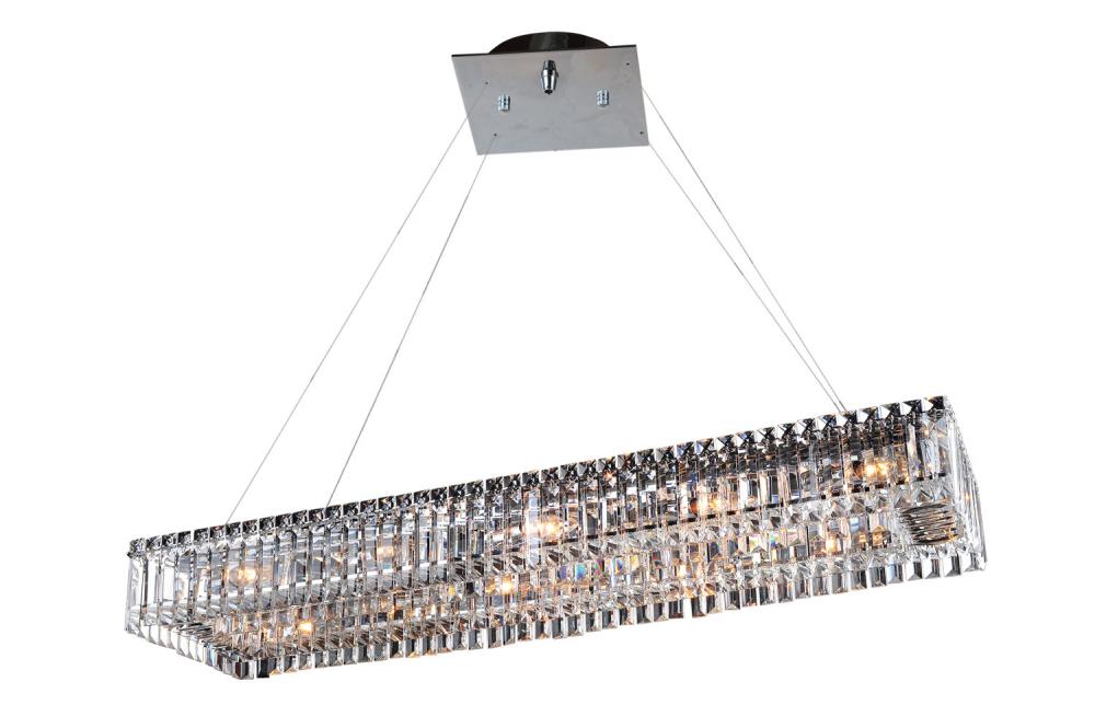 Baguette 43 Inch Pendant