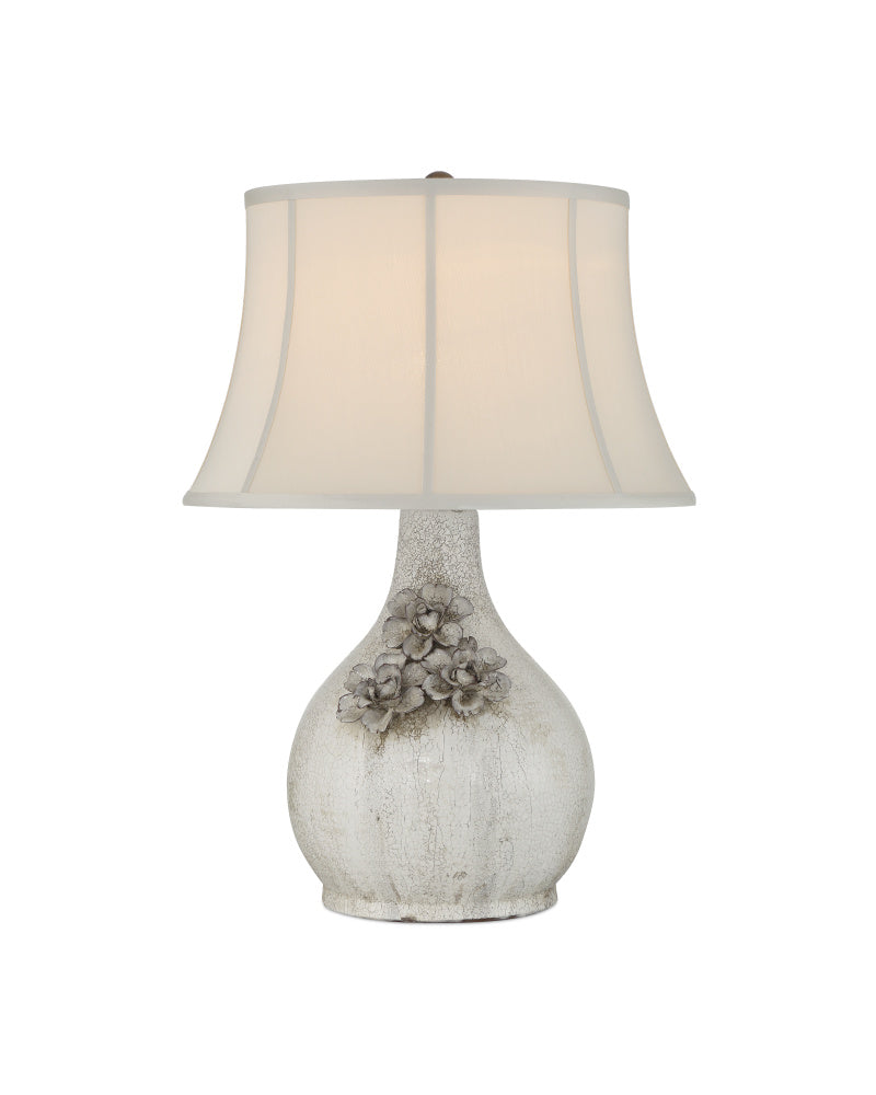 Attar White Table Lamp