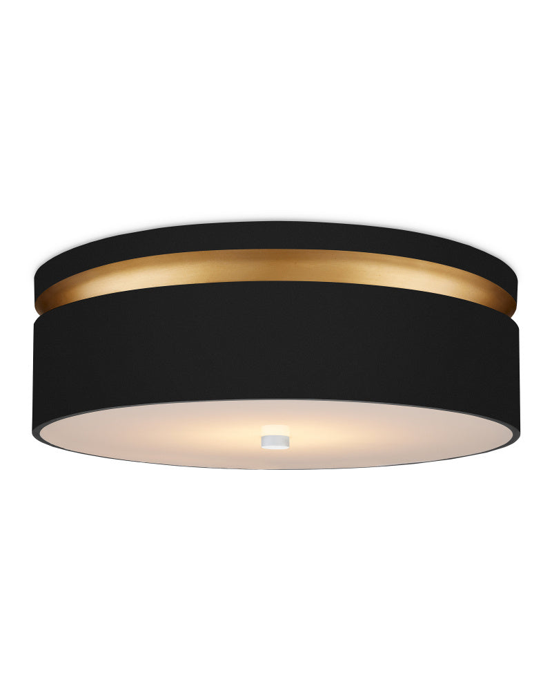 Serenity Black Flush Mount