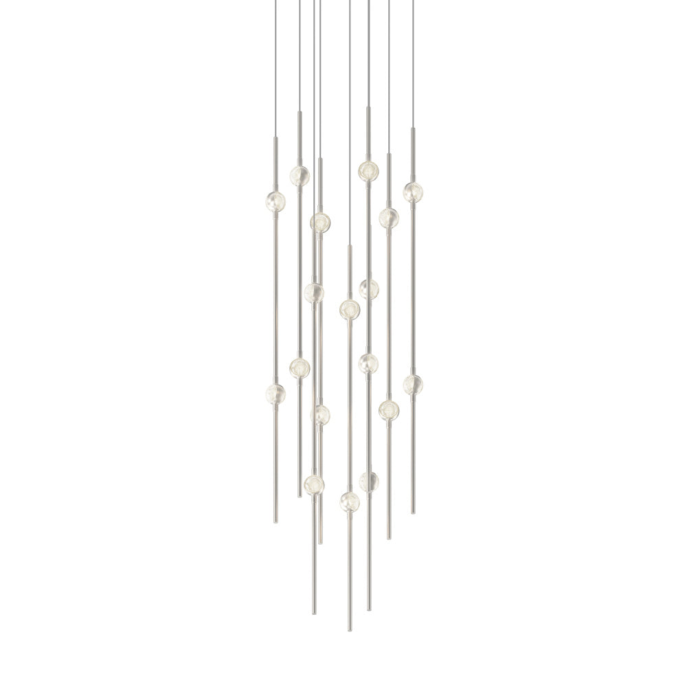 Aries 12" Round LED Pendant w/20' Cords