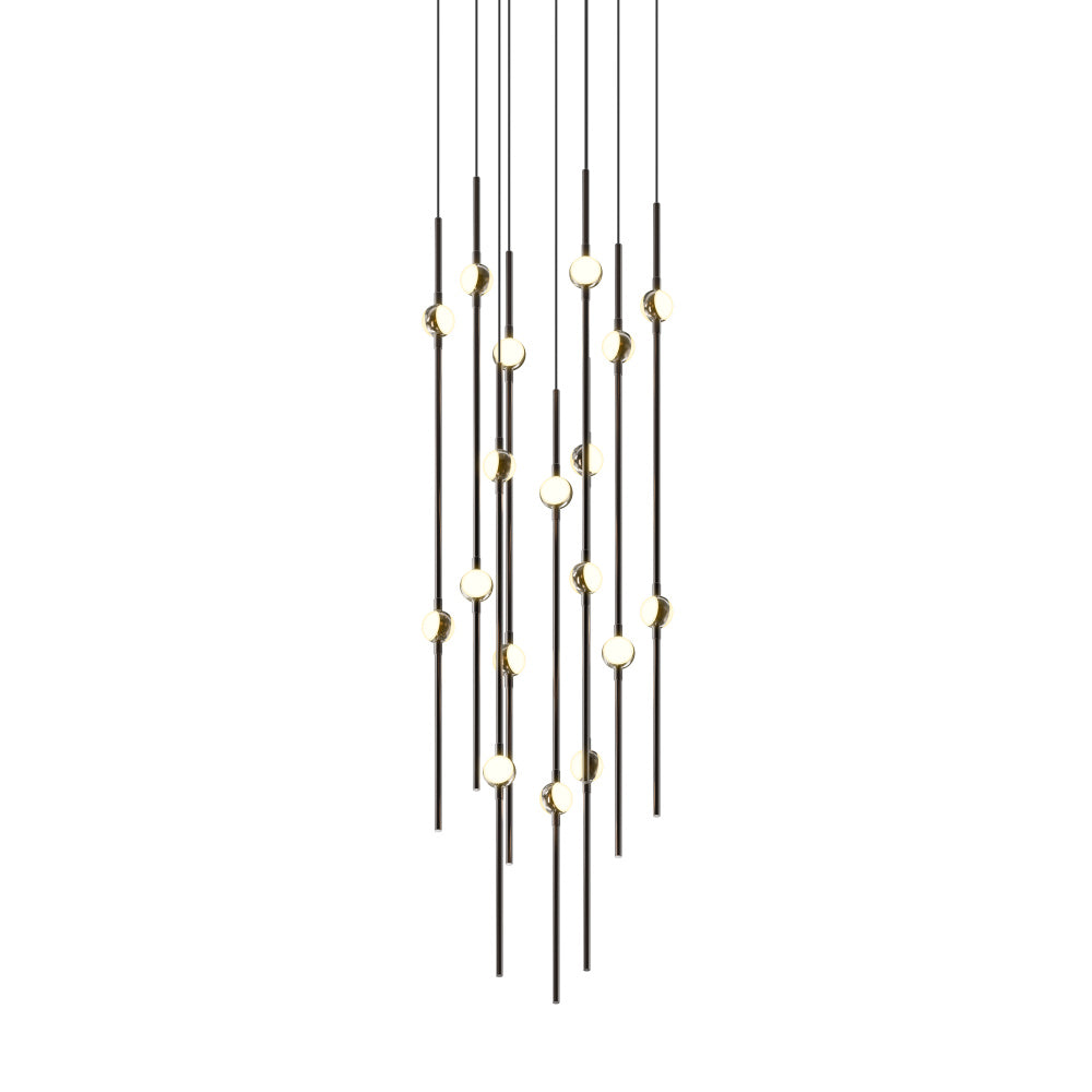 Aries 12" Round LED Pendant (2200K)