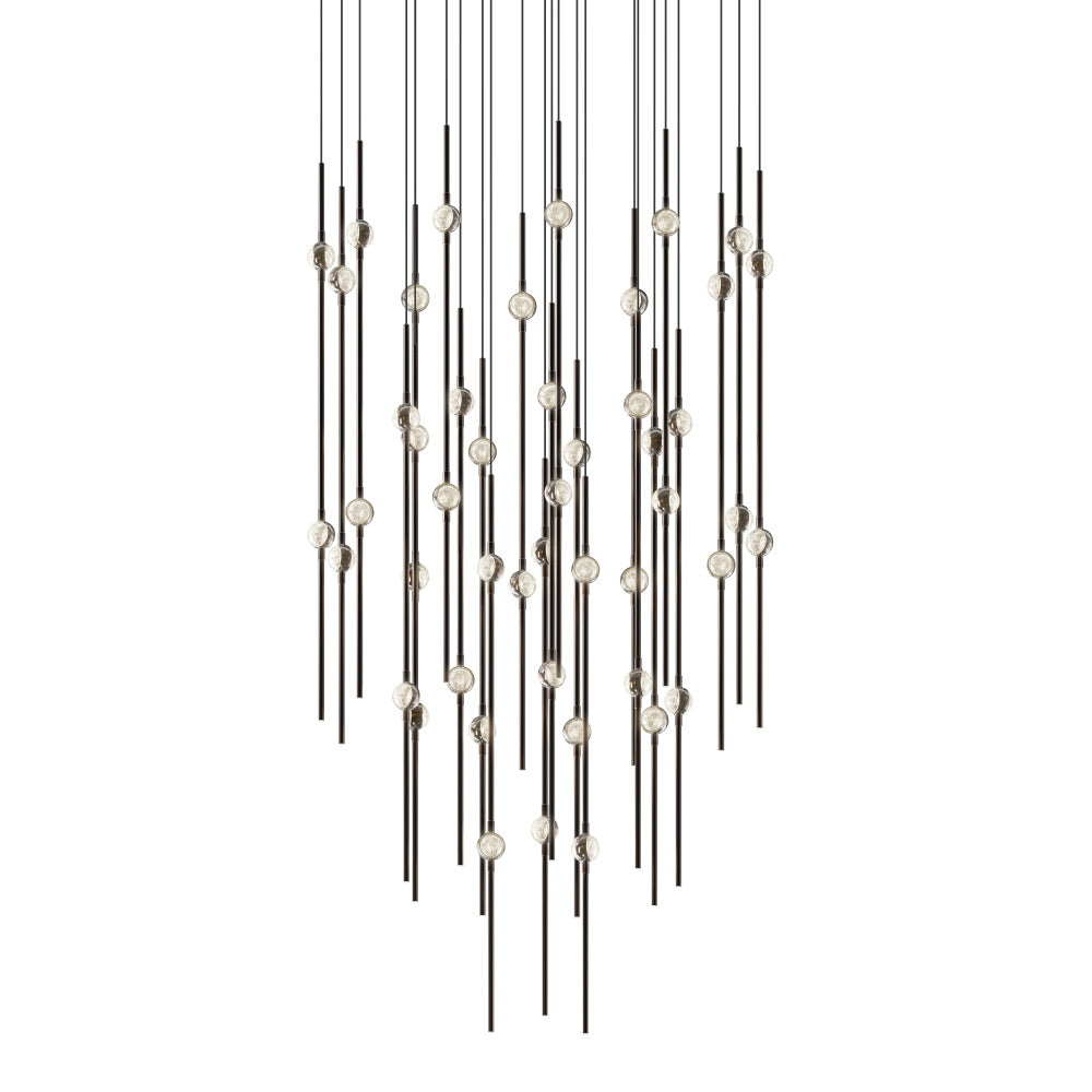 Aries 25" Round LED Pendant (2200K) w/20' Cords
