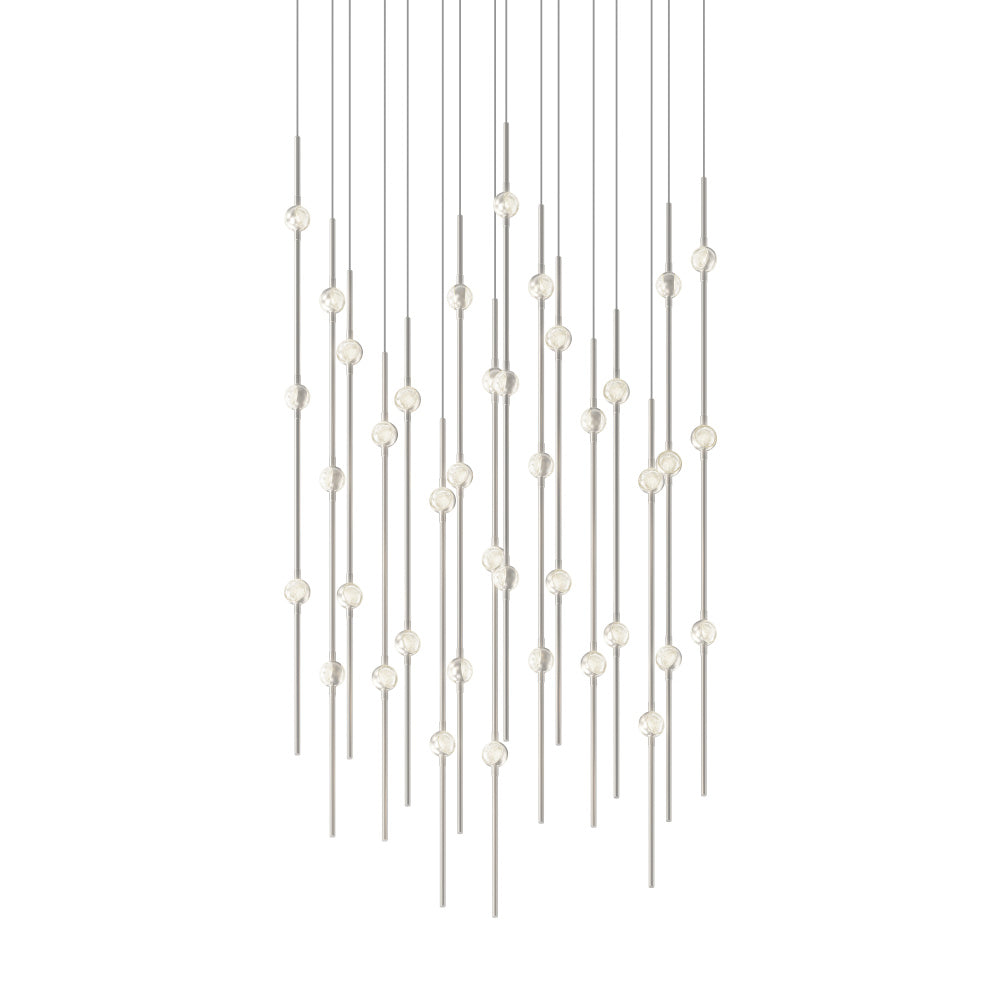 Aries 24" Square LED Pendant w/20' Cords