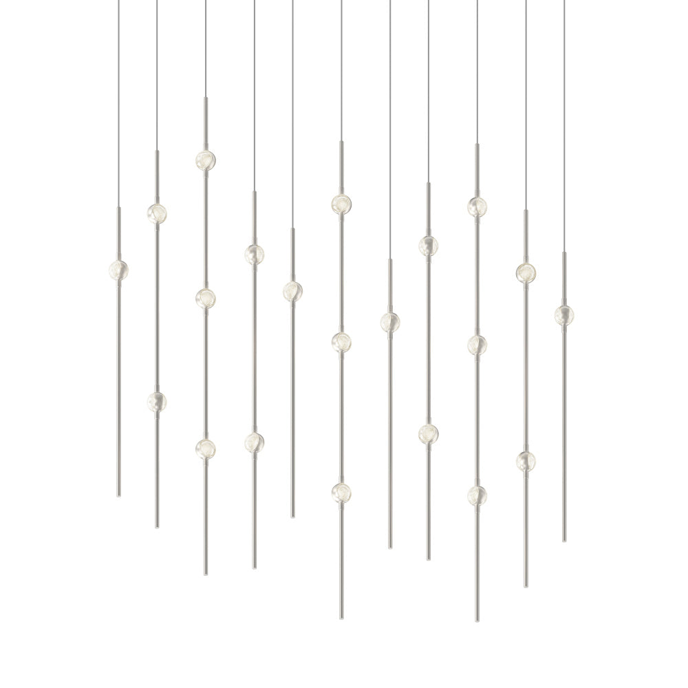 Aries 36" Rectangle LED Pendant (2700K) w/20' Cords