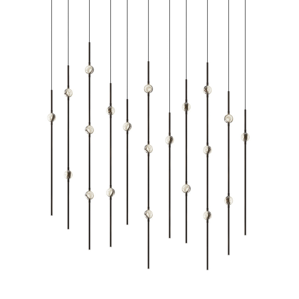 Aries 36" Rectangle LED Pendant w/20' Cords