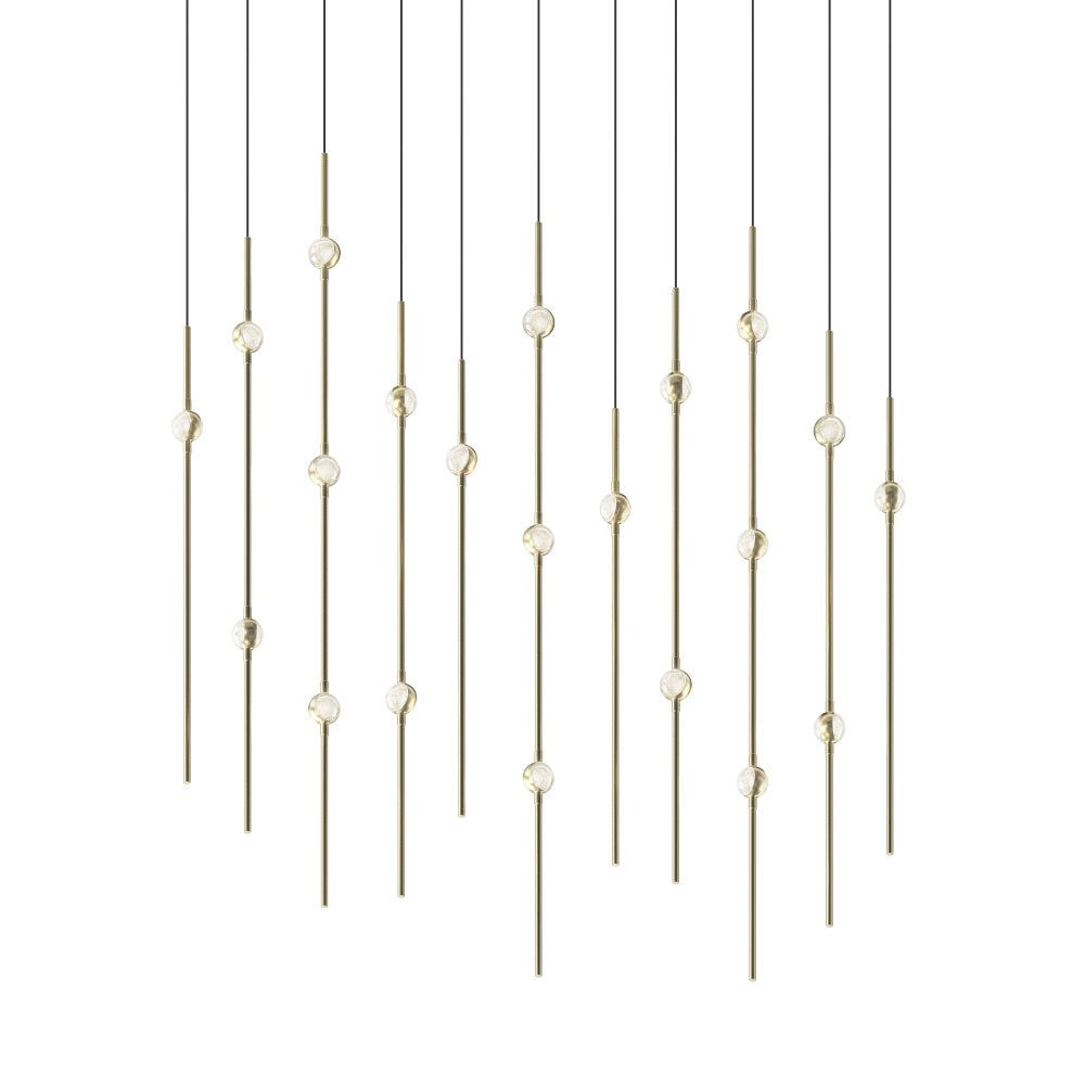 Aries 36" Rectangle LED Pendant w/20' Cords