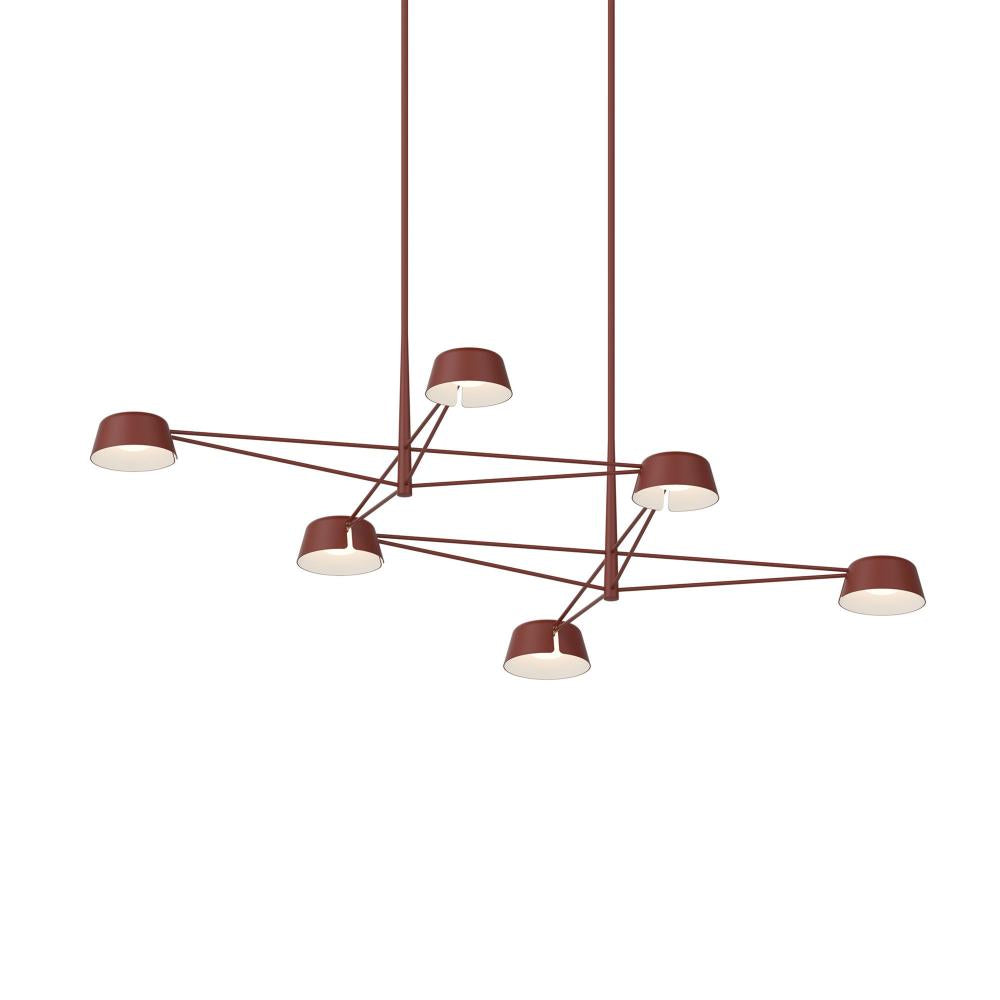 6-Light Rectangle Pendant