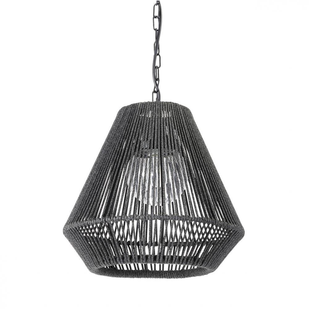TANNER OUTDOOR PENDANT TAPERED BLACK