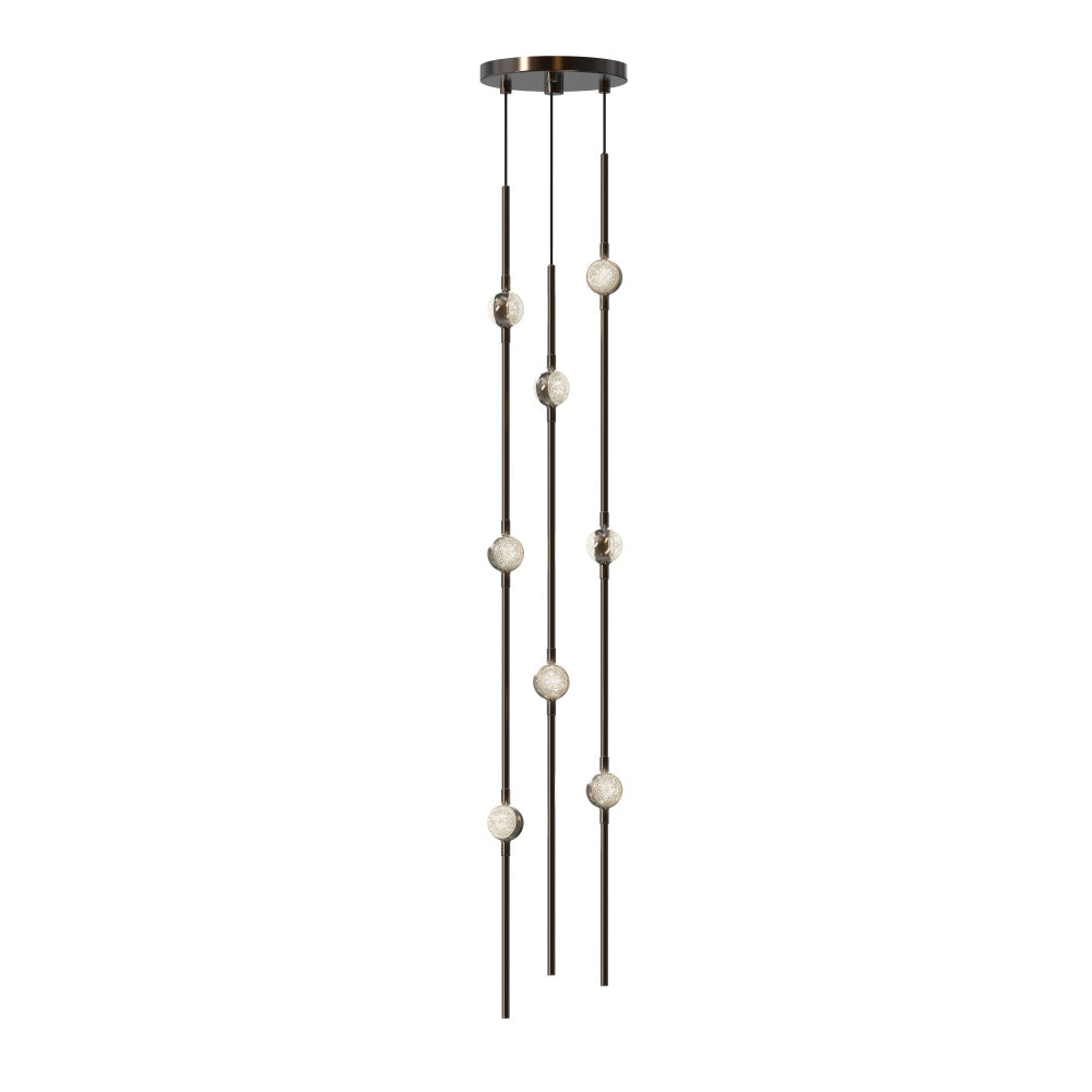 Andromeda Short 6" Round LED Pendant