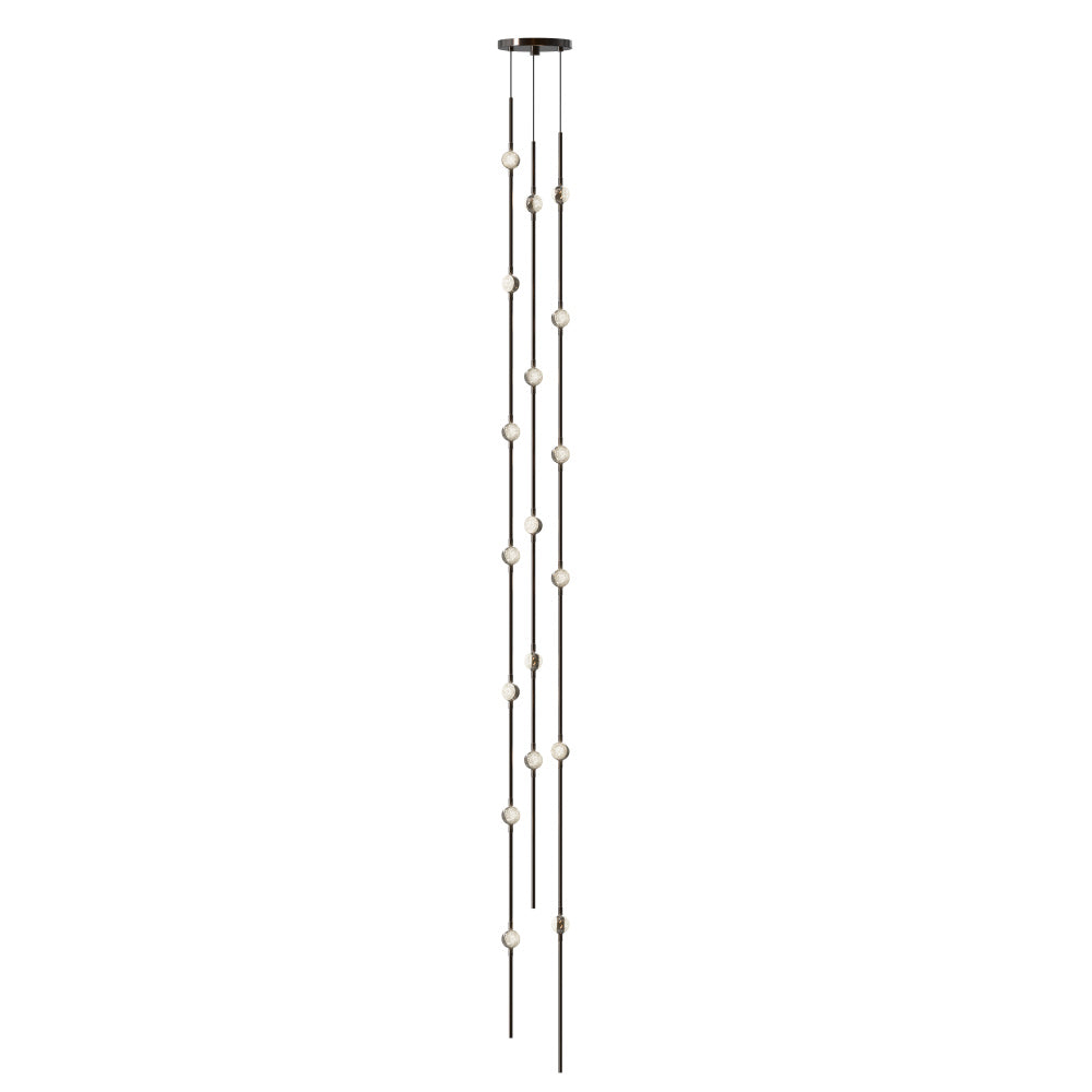 Andromeda Tall 6" Round LED Pendant