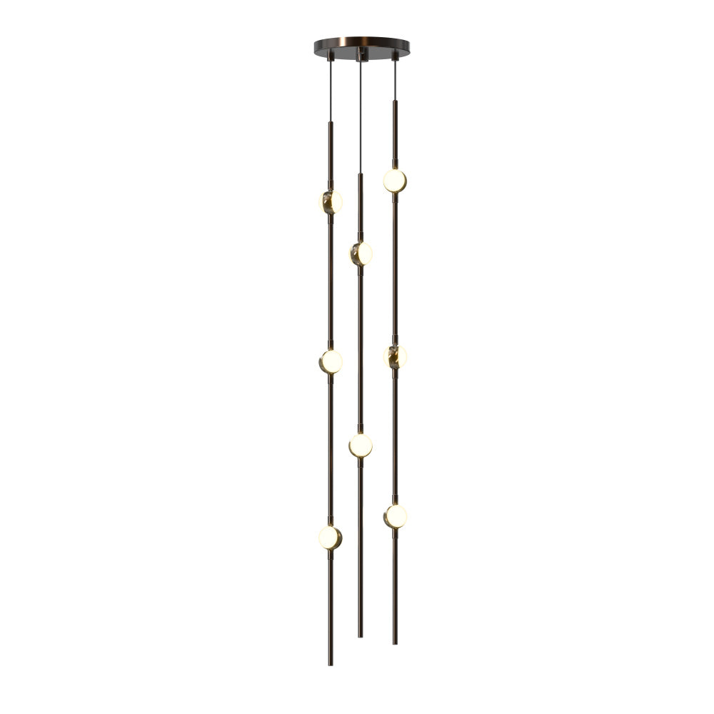 Andromeda Short 6" Round LED Pendant