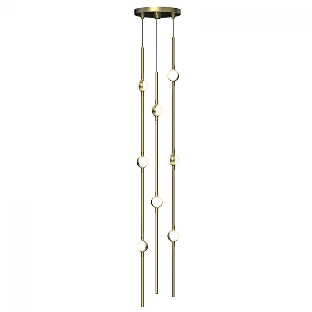 Andromeda Short 6" Round LED Pendant