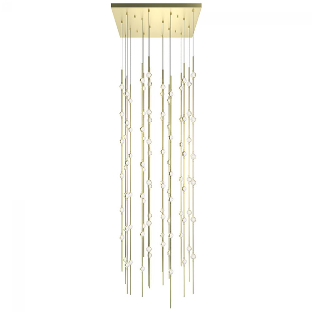 Andromeda 24" Square LED Pendant (2700K)