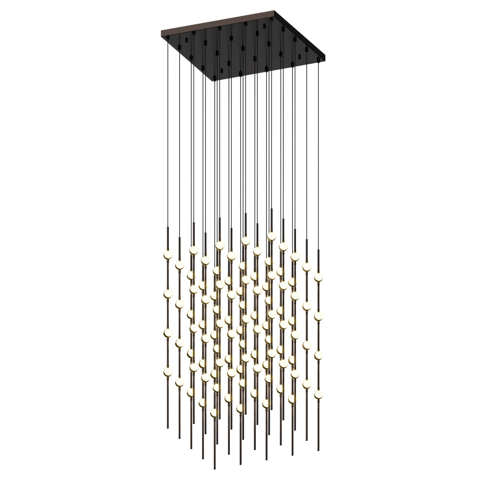 Cosmic Cube 20" LED Pendant (2700K) w/20' Cords