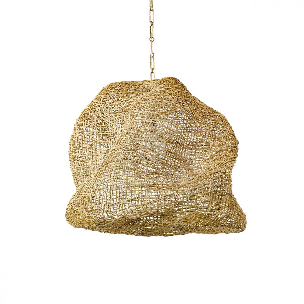 ANDORRA WICKER PENDANT LARGE NATURAL
