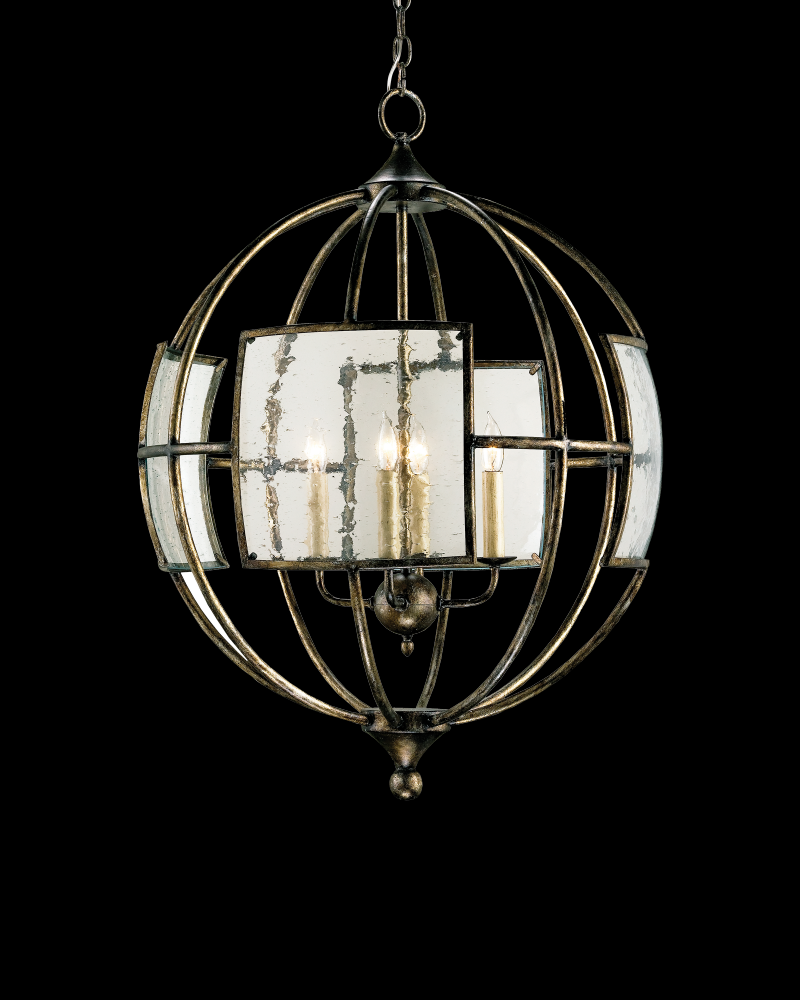 Broxton Bronze Orb Chandelier