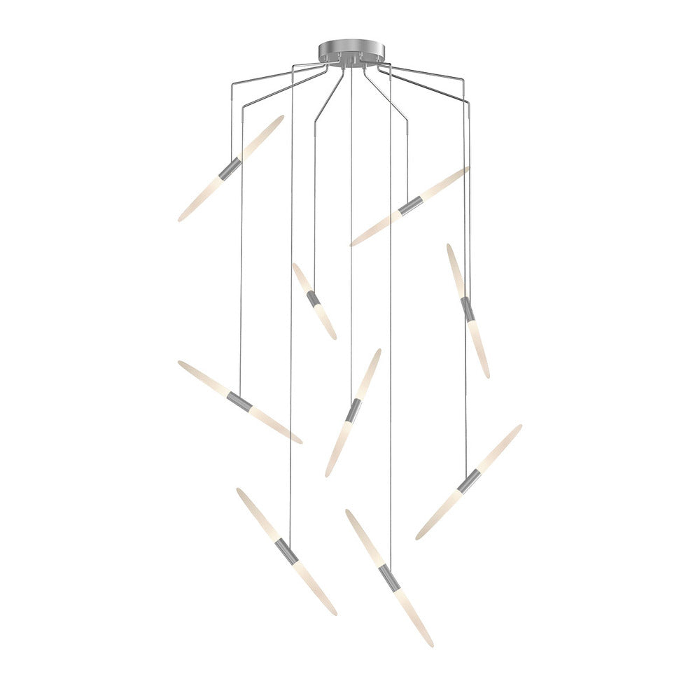 9-Light Spreader LED Pendant