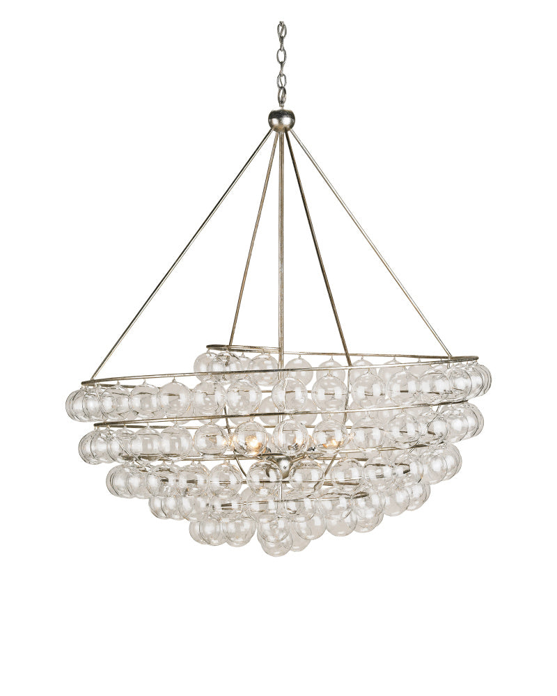 Stratosphere Silver Chandelier