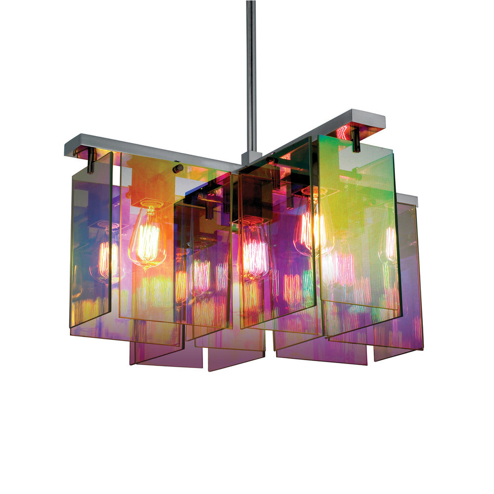 5-Light Square Pendant