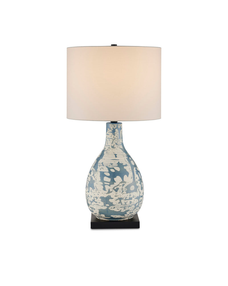Ostracon Blue Table Lamp