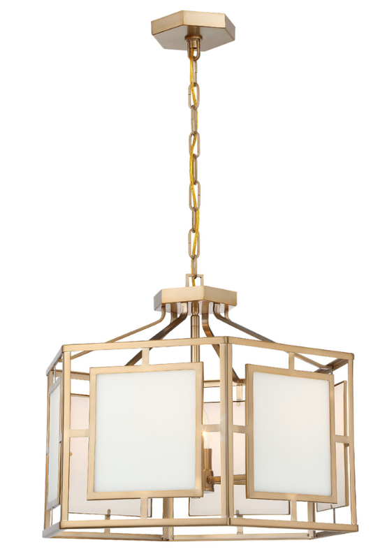 Hillcrest 22" Vibrant Gold Chandelier HIL-995-VG
