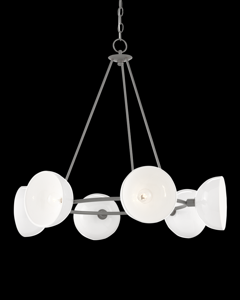 Soba Gray Chandelier