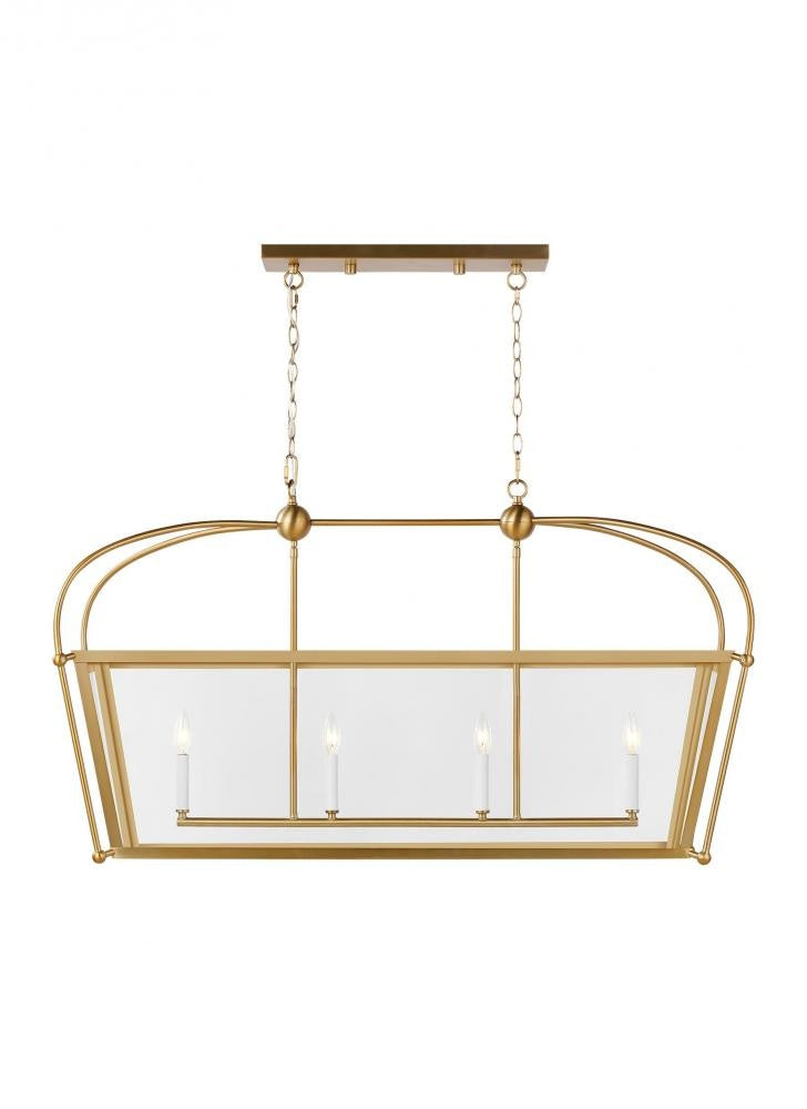 Charleston Four Light Linear Lantern