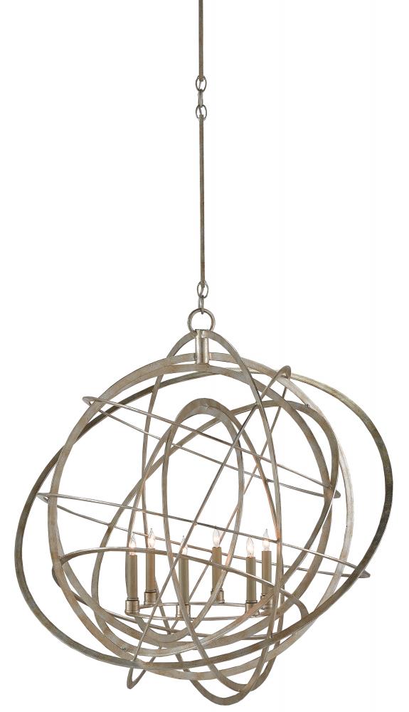 Genesis Silver Orb Chandelier