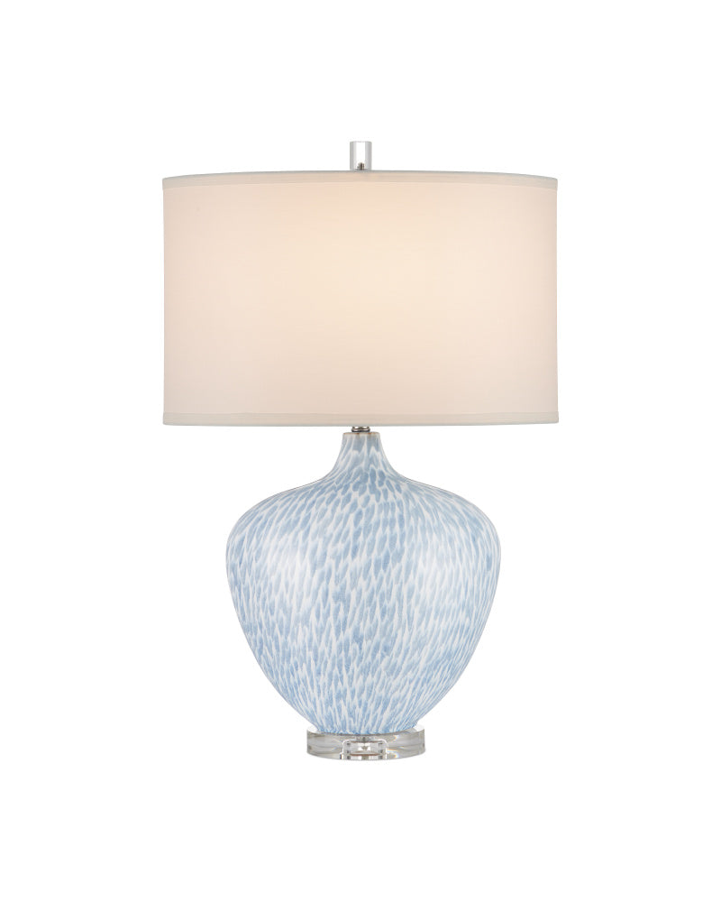 Tinney Blue Table Lamp