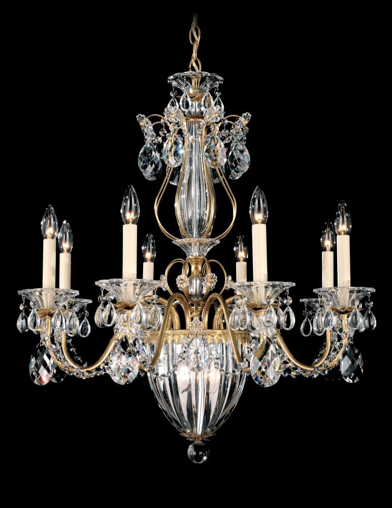 Bagatelle 11 Light 120V Chandelier in Antique Silver with Clear Radiance Crystal