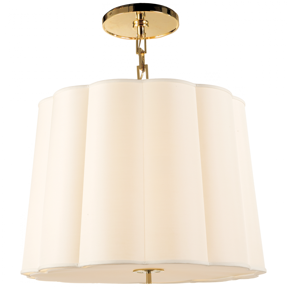 Simple Scallop Large Hanging Shade