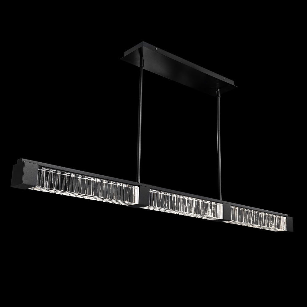 Guild 55" LED Optic Crystal Pendant