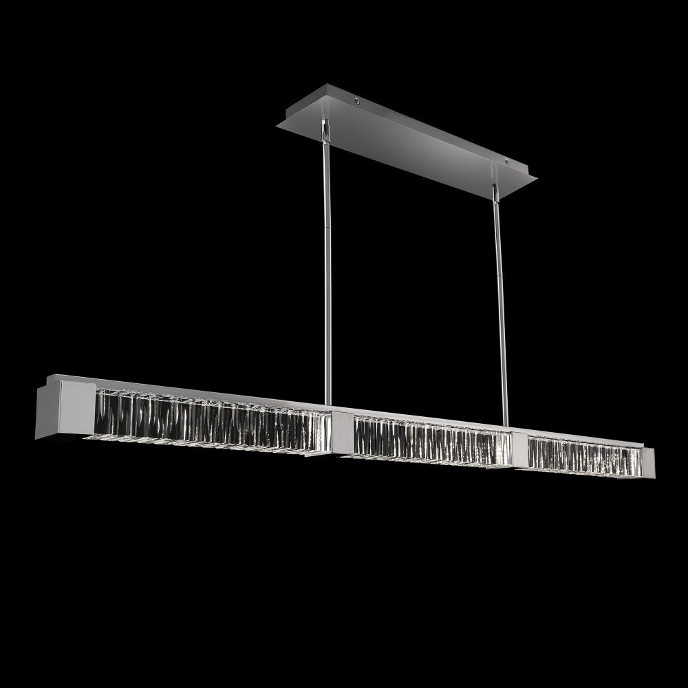 Guild 55" LED Optic Crystal Pendant