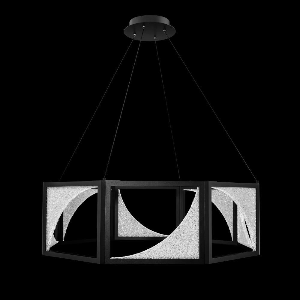 36" Luna Round Pendant