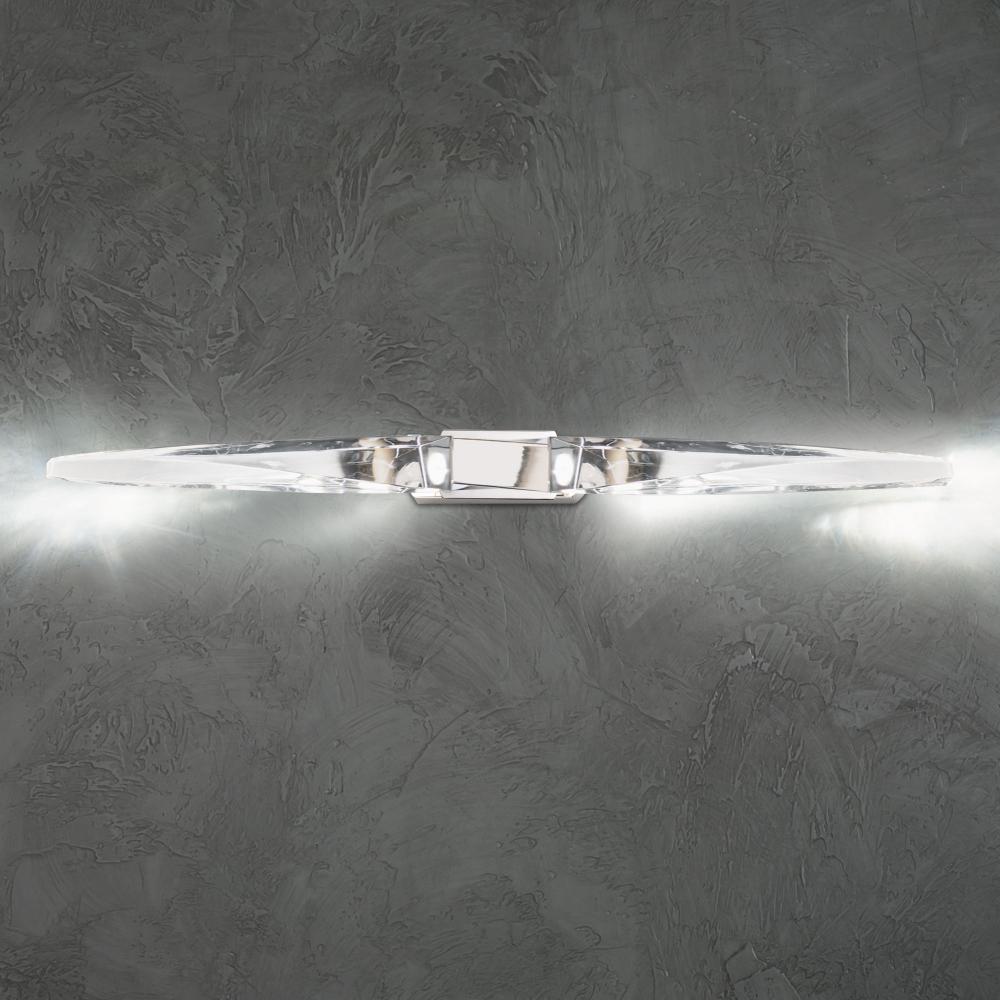 Kindjal 37in LED 3000K/3500K/4000K 120V-277V Bath Vanity & Wall Light in Black