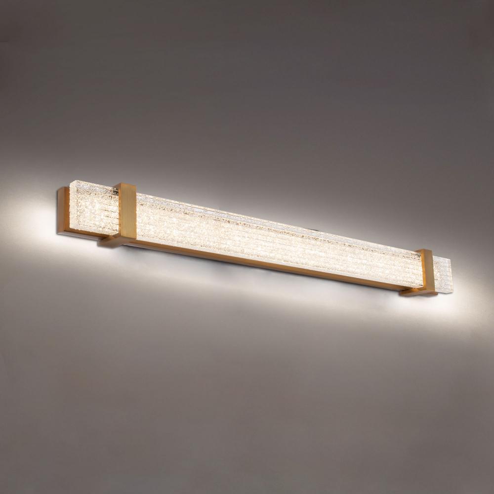 Verandah 37in LED 3000K/3500K/4000K 120V-277V Bath Vanity & Wall Light in Polished Chrome