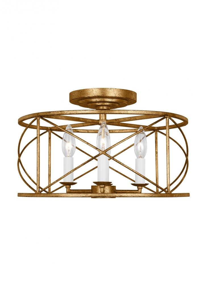 Beatrix Medium Semi-Flush Mount