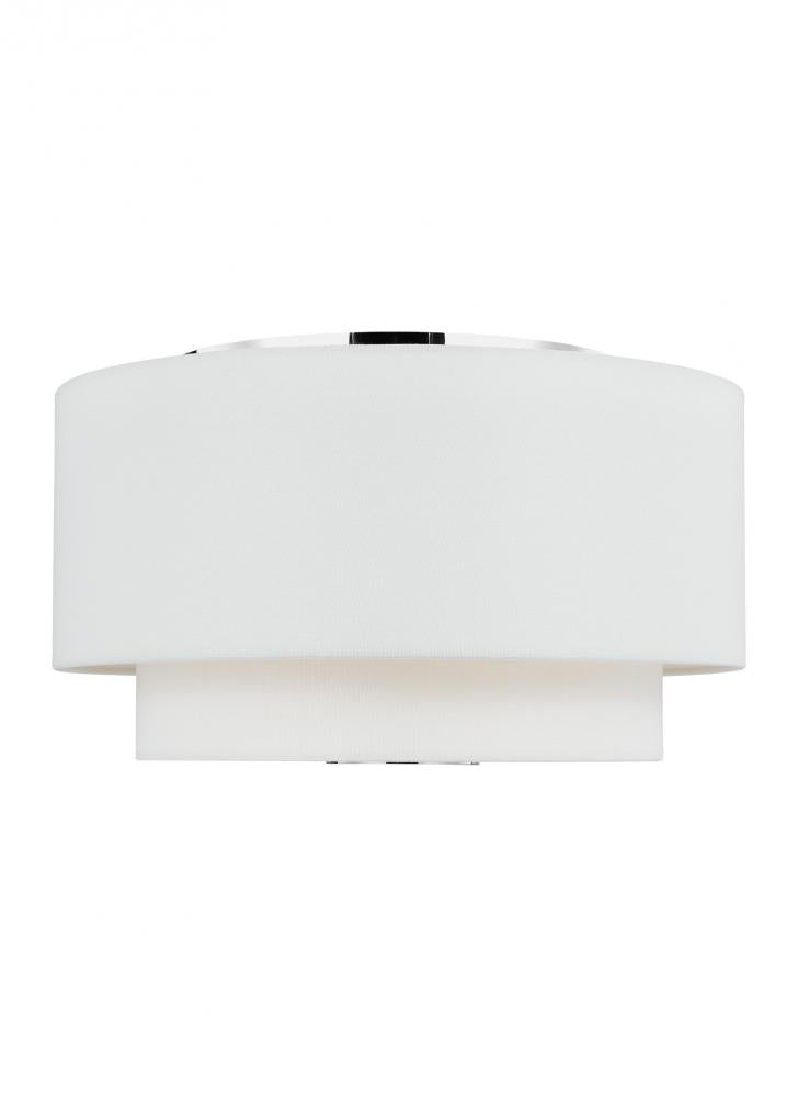 Flush Mounts-Visual Comfort & Co. Studio Collection-KSF1043PN