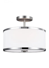 Semi-Flush Mts.-Generation Lighting-SF335SN/CH