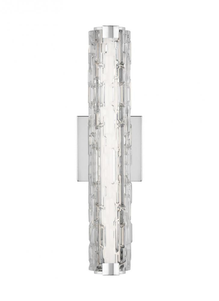 Cutler 18" Staggered Glass LED Sconce
