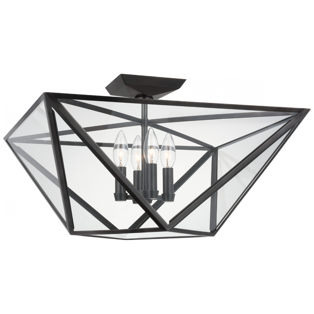 Lorino Large Semi-Flush Mount