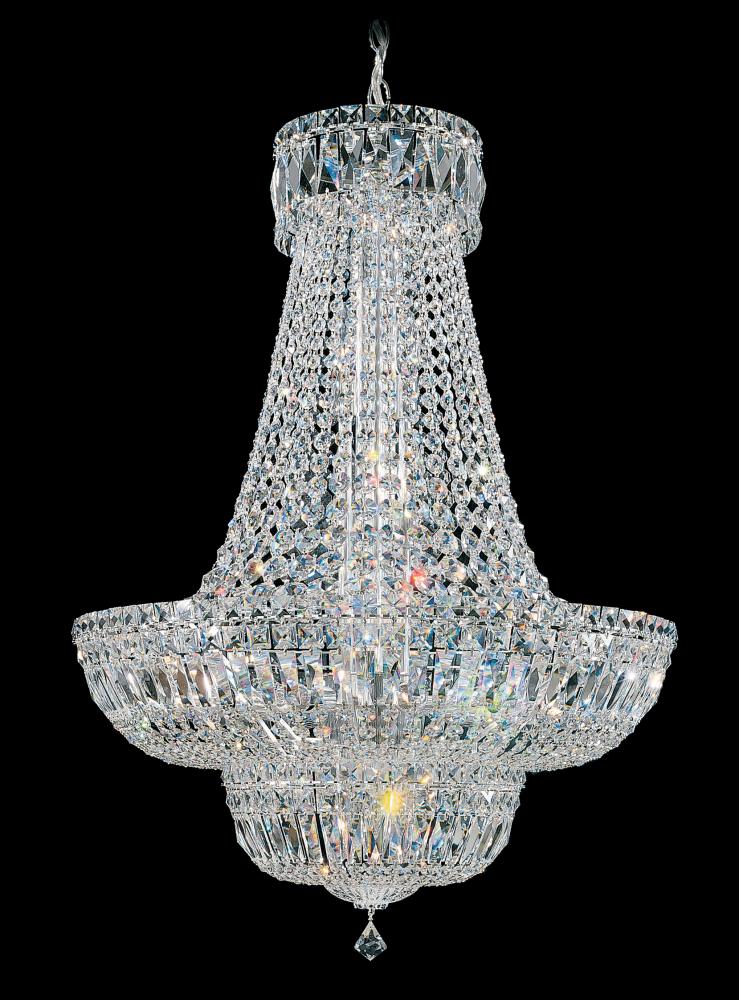 Petit Crystal Deluxe 23 Light 120V Chandelier in Aurelia with Clear Radiance Crystal
