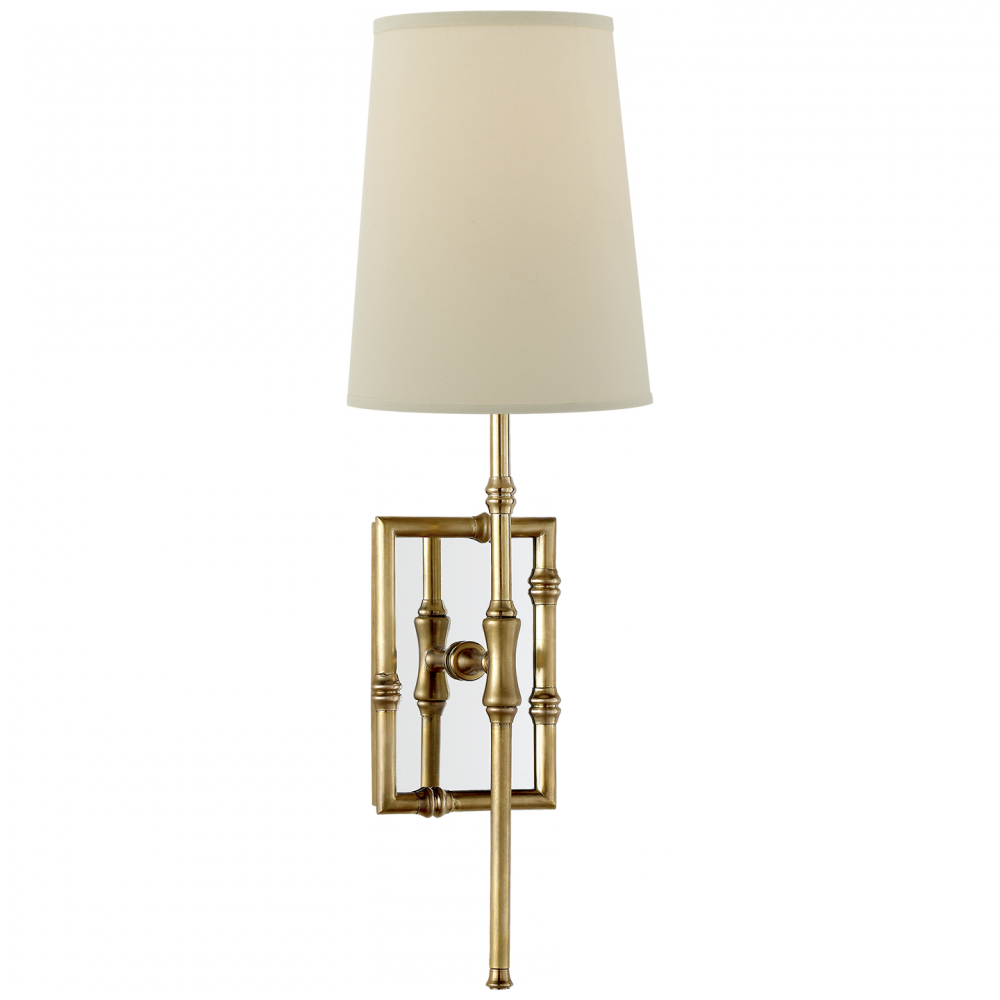 Grenol Single Modern Bamboo Sconce