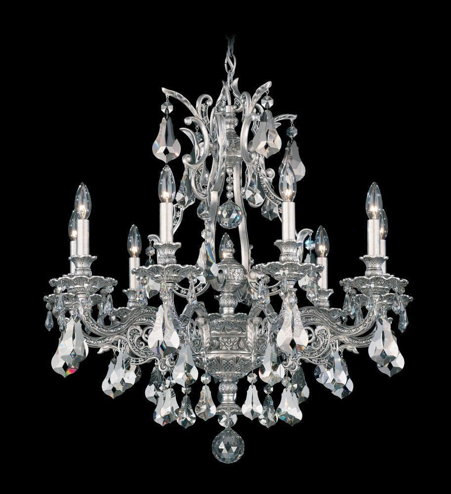Sophia 9 Light 120V Chandelier in Heirloom Bronze with Crystals from Swarovski®