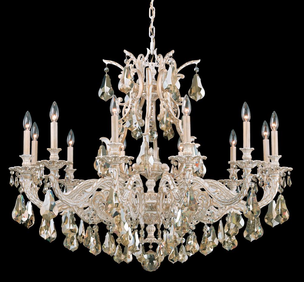 Sophia 12 Light 120V Chandelier in Heirloom Bronze with Crystals from Swarovski®