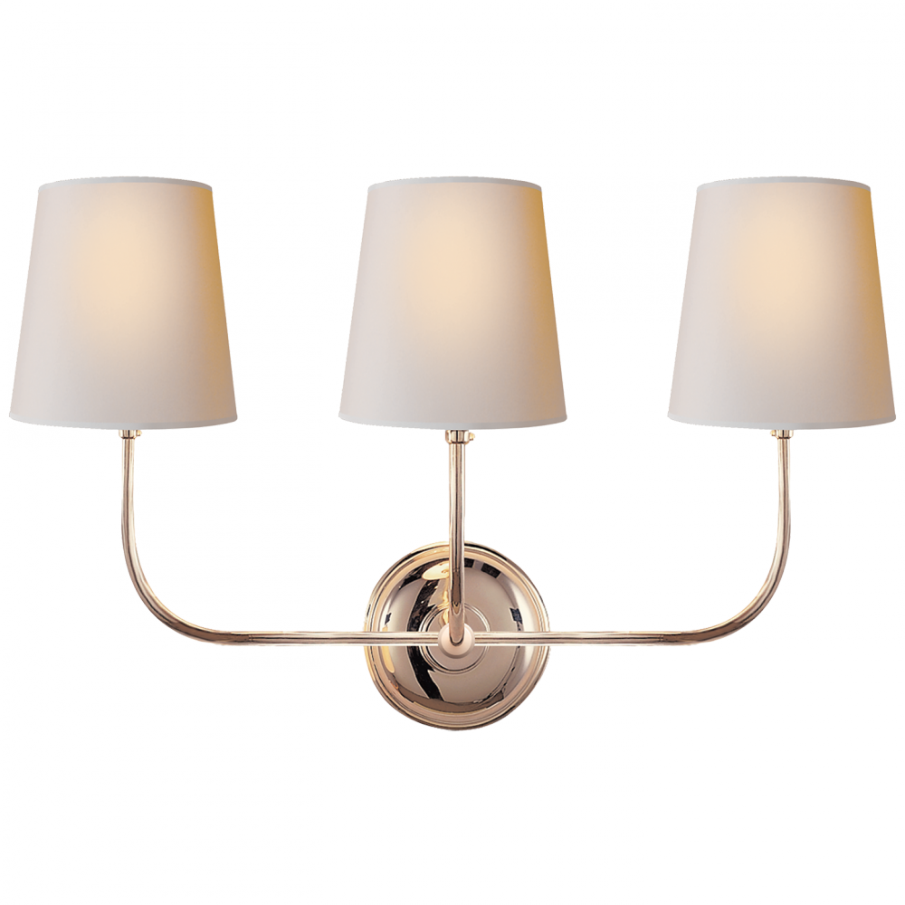 Vendome Triple Sconce