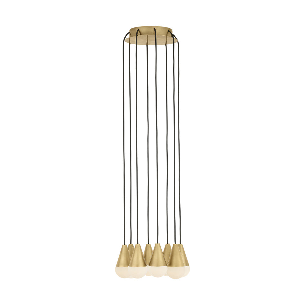 Cupola Alabaster 8 Light Chandelier