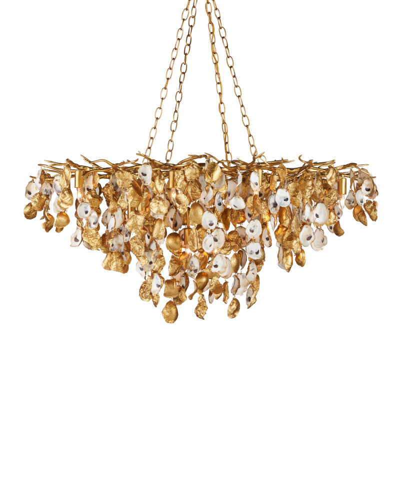 Lucullan Gold Chandelier